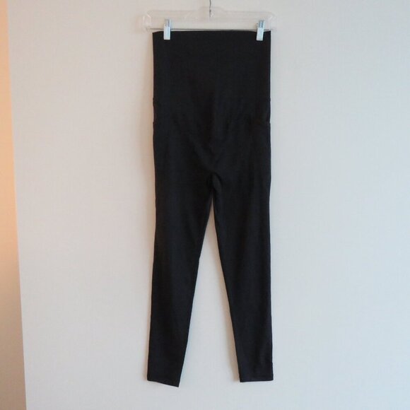 BABYBUB Full Length Maternity Leggings with Pockets in Black - Size XS - Picture 2 of 12